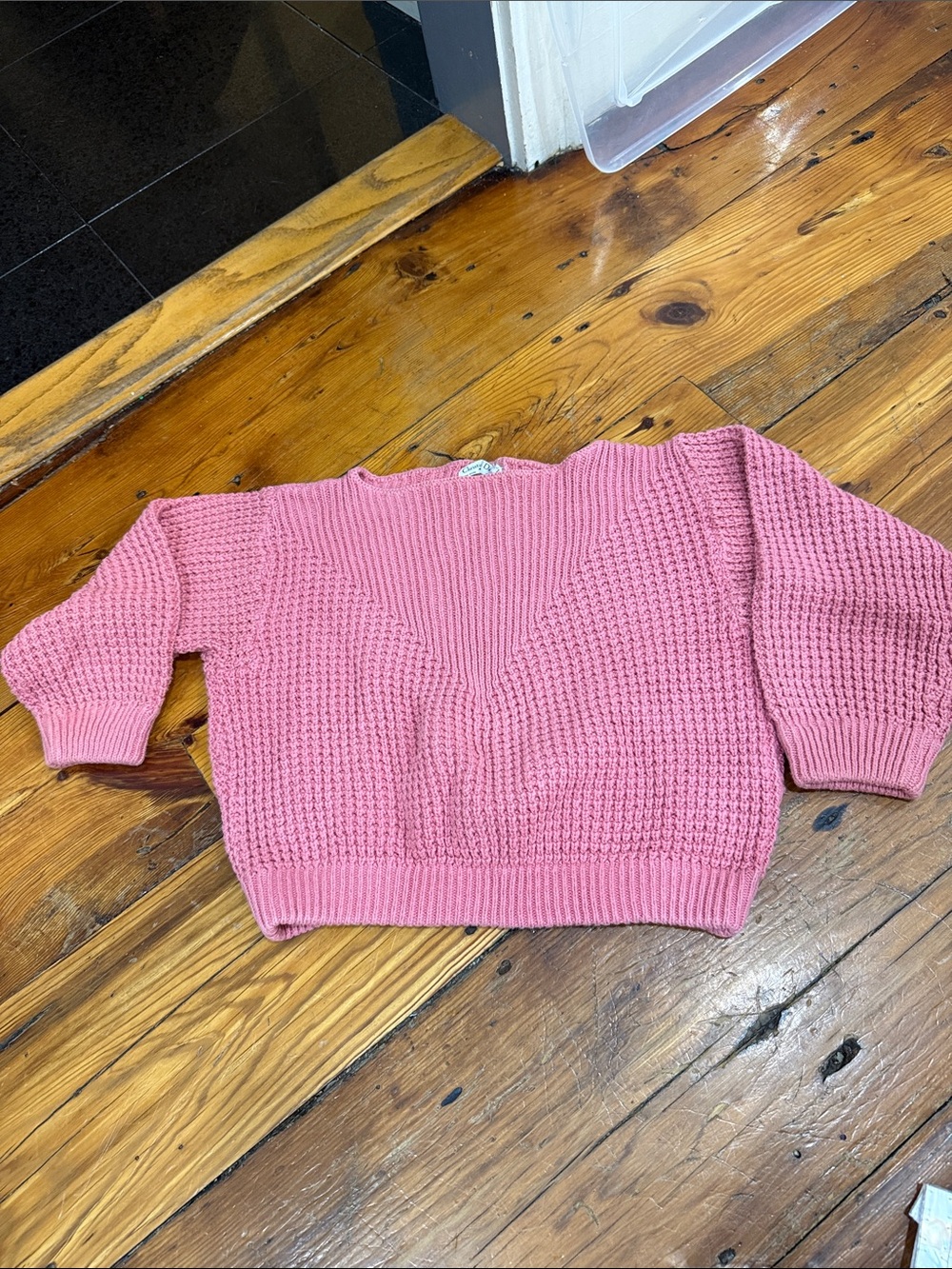 Christian Dior Pink Cotton Sweater Kids Size medium